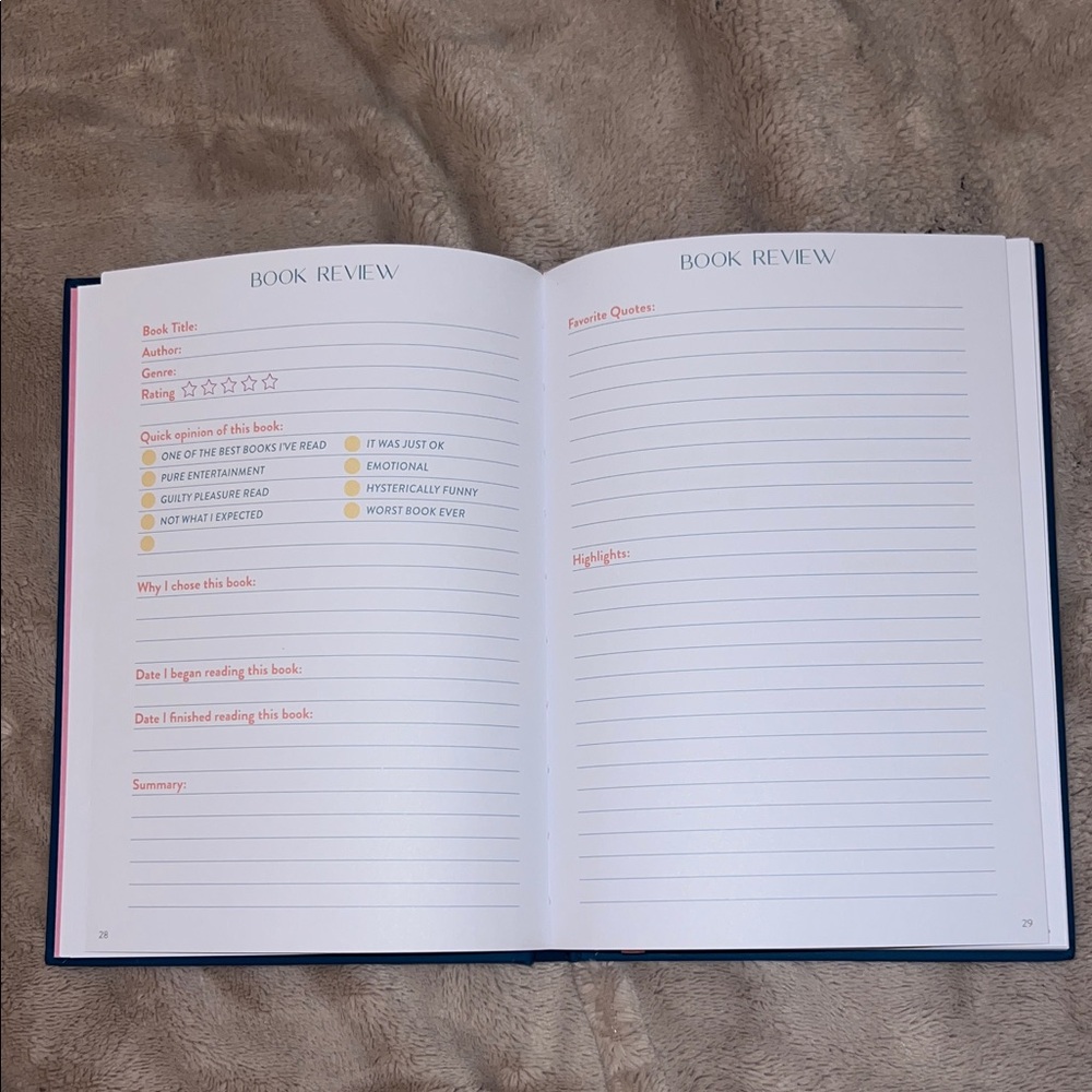 Book Lovers Journal - Colorful Design - Picture 2 of 6